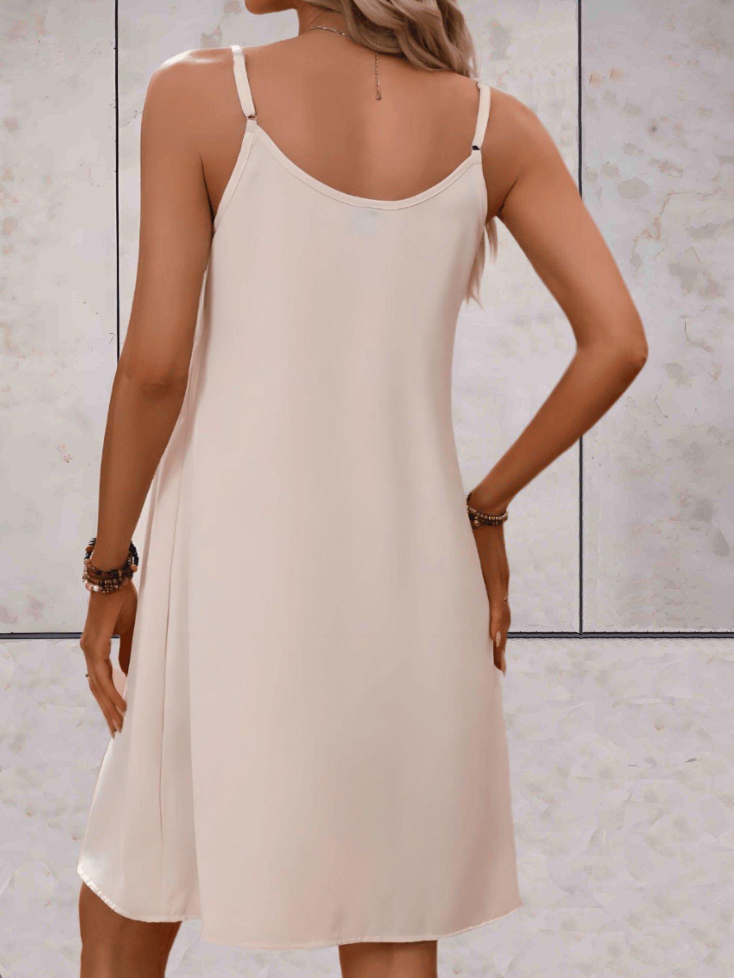 Alena - Vestido casual sem mangas para senhora