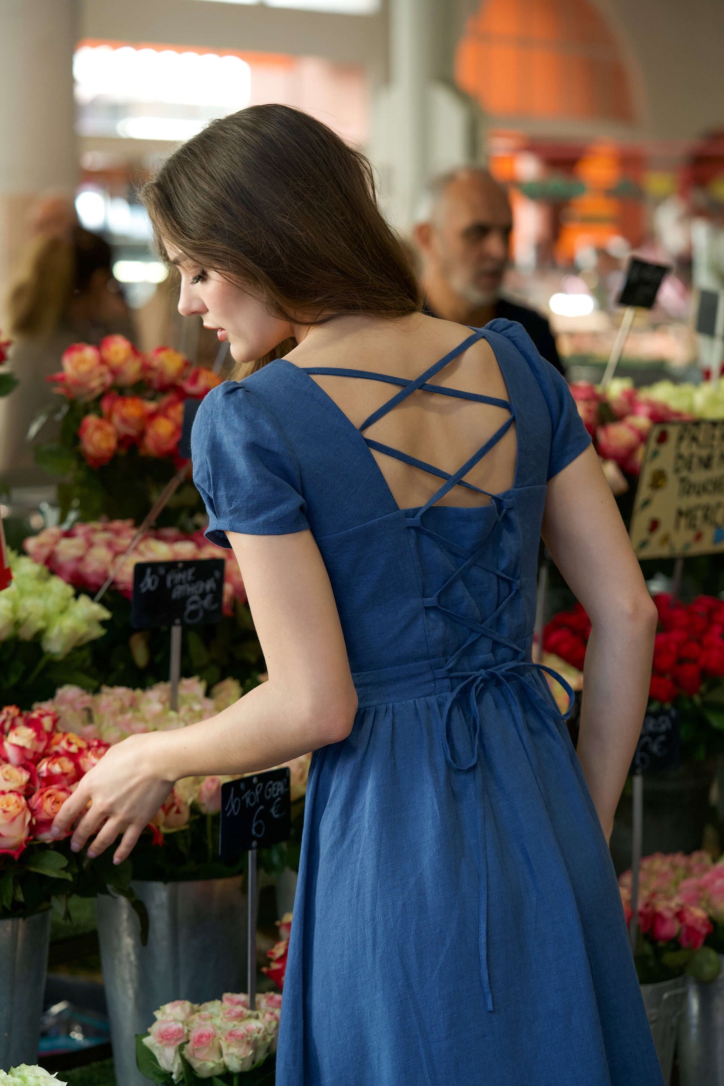 Vestido Estelle em Linho